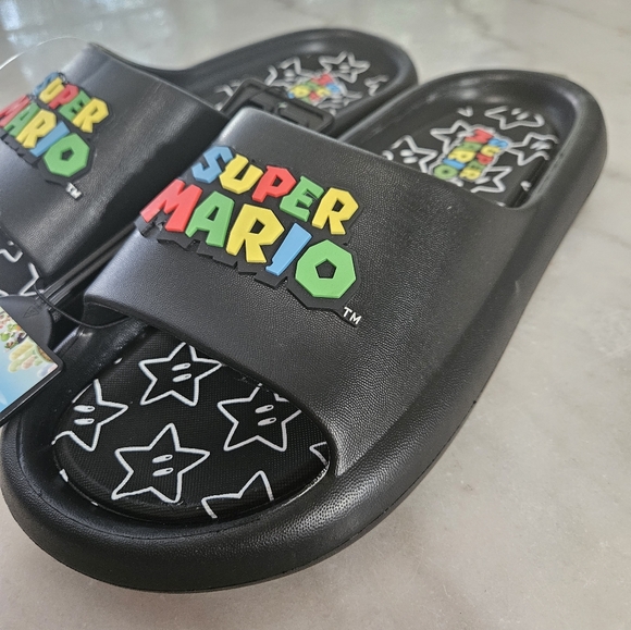 🍄 It's-a Me, Mario Cloud Sandals! - NWT 🍄 Size 12 New - Picture 3 of 15